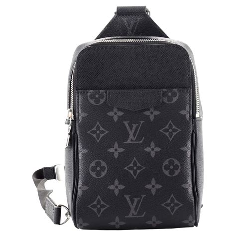 louis vuitton outdoor slingbag taigarama noir black|Louis Vuitton.